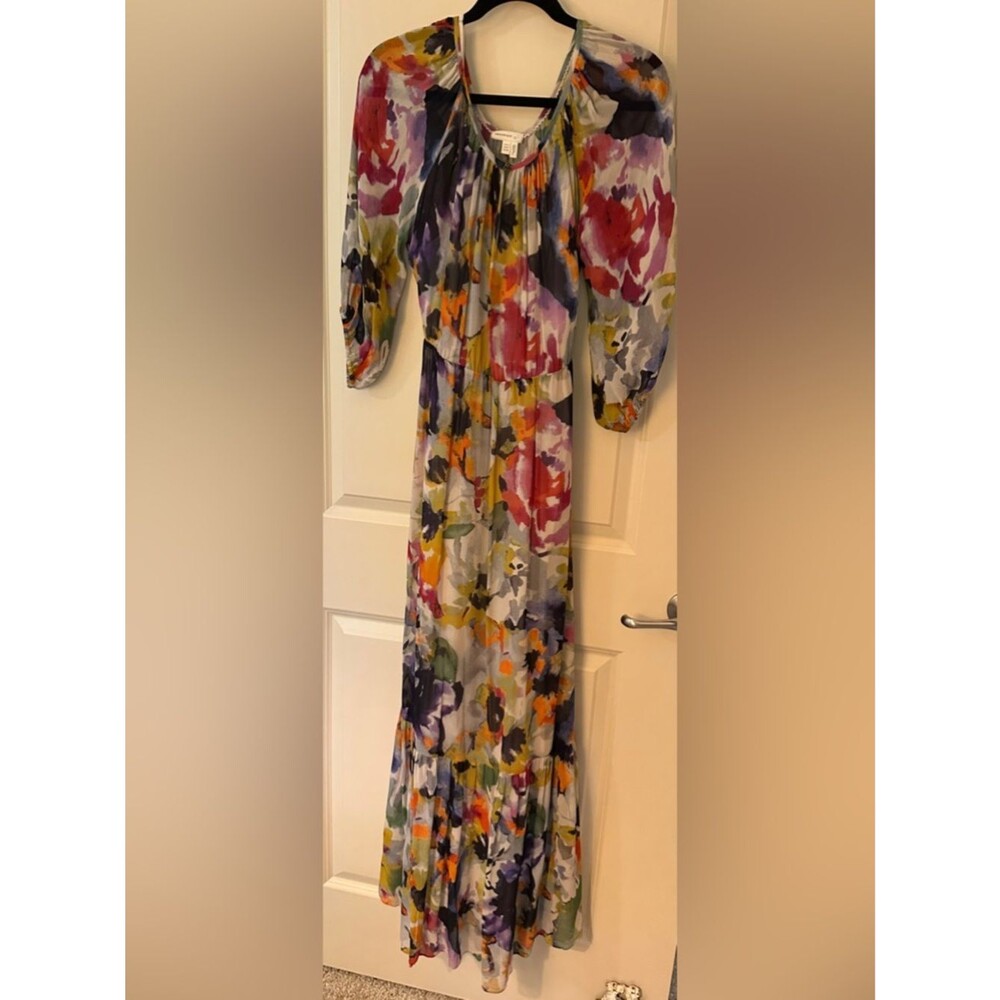 Anthropologie Meadow Rue Maxi Dress Women's Sz 10